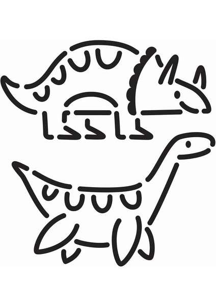 My Artistic Kit - Colourful Creations - Dinosaurs