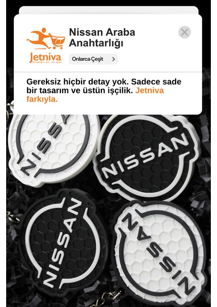 Nissan Araba Anahtarlığı - Model 1 modelleri