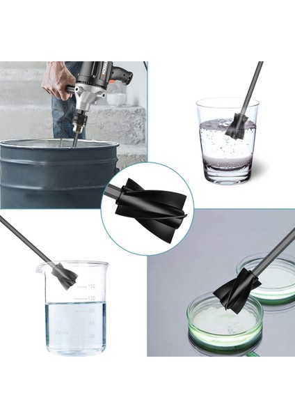 2 Uzatma Çubuklu 5 Adet Reçine Karıştırıcı Kürekler, Güçlü Karıştırma Için Epoksi Karıştırıcı Ataşmanı, Yeniden Kullanılabilir Boya Karıştırıcı (Yurt Dışından) indirimleri