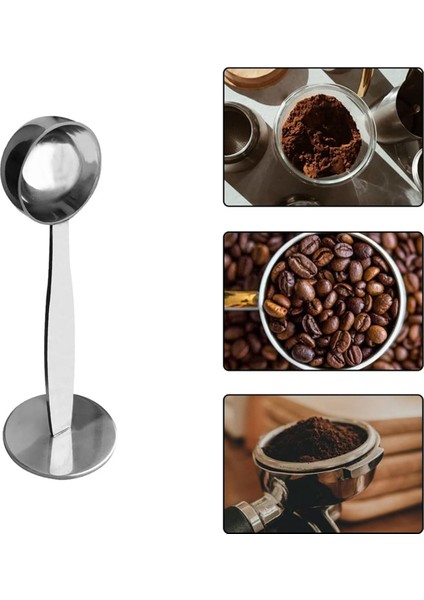 Kahve Kaşığı Alet Seti Kahve Bastırıcı Kaşığı Karıştırma Kaşığı Kahve Sanat Kalemi Çift Başlı Kahve Bastırıcı Kepçe Seti (Yurt Dışından) indirimleri