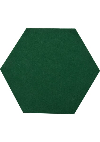 10PCS/SET Altıgen Keçe Tahtası Altıgen Keçe Duvar Çıkartması Çok Faktörlü 3D Dekoratif Ana Mesaj Panosu Yeşil Serisi (Yurt Dışından) indirimleri