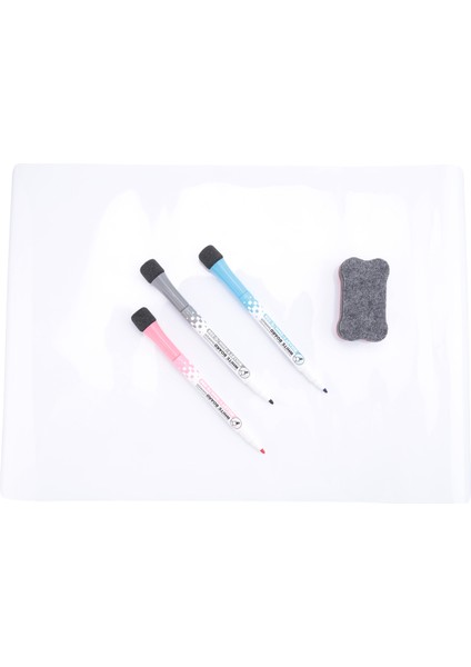 Manyetik Kuru Silme Beyaz Tahta Takvimi 3 Kalem ve Büyük Silgi ile Buzdolabı Için Notlar Haftalık Planlama Çizimi Için (Yurt Dışından)