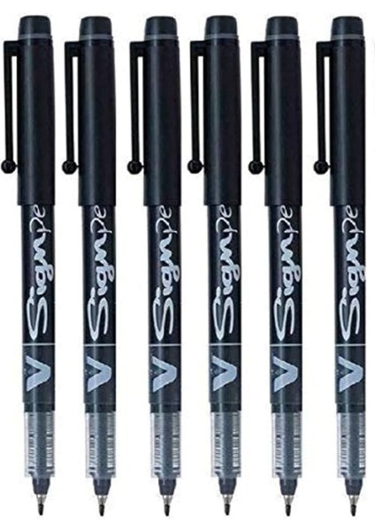 Roller Kalem Signo Pen Imza Kalemi (Siyah) 2.0 mm (3 Adet) modelleri