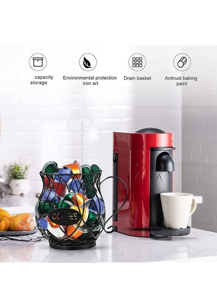 K Cup Kahve Kapsül Depolama Rafı Kahve Kapsül Rafı Büyük Kapasiteli Kahve Kapsül Depolama Rafı Beyaz (Yurt Dışından) modelleri