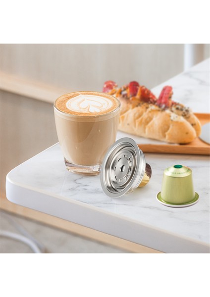 Kapsüller Vertuoline Vertuo Makinesine Dönüşür Vertuo Next & Pop Delonghi Espresso Makinesi Için Kahve Kapsülü Adaptörü, A (Yurt Dışından)