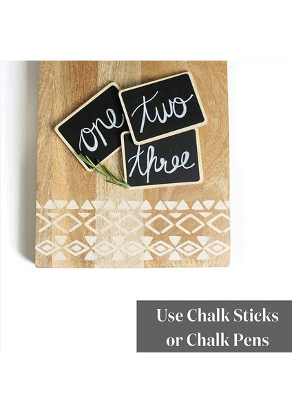 36PCS Mini Kara Tahta Partisi Partisi Gıda Etiketleri Parti Büfe Masası Parti Için Küçük Kara Tahta Işaretleri (Yurt Dışından) indirimleri