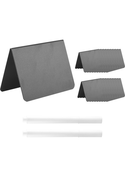 20 Adet Mini Kara Tahta Tabelaları A Şeklinde Kara Tahta Tabloları Açık Büfe Etiketleri Pvc Beyaz Tebeşir Işaretleyicileri ile Silinebilir Tahtalar (Yurt Dışından) modelleri