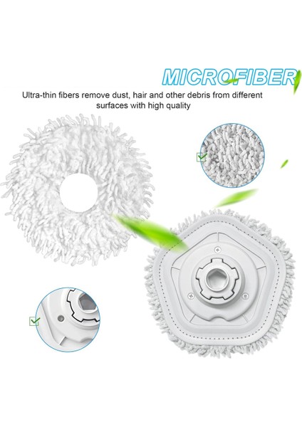 Tutuculu Paspas Bezi, Dreame W10, W10 Pro, W10 Ultra Temizlik Maddesi Yedek Parçaları Için Temizlik Paspası (Yurt Dışından) indirimleri