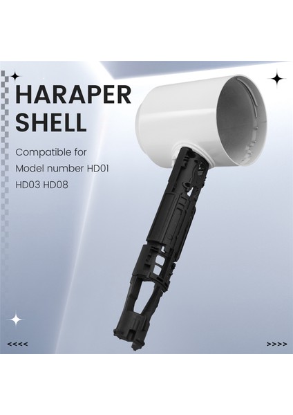 Dyson Yüksek Hızlı Yapraksız Saç Kurutma Makinesi Için Uygundur Plastik Kabuk Kapak Malzemesi Ev Onarım Parçaları Nozul Beyaz (Yurt Dışından) fırsatları