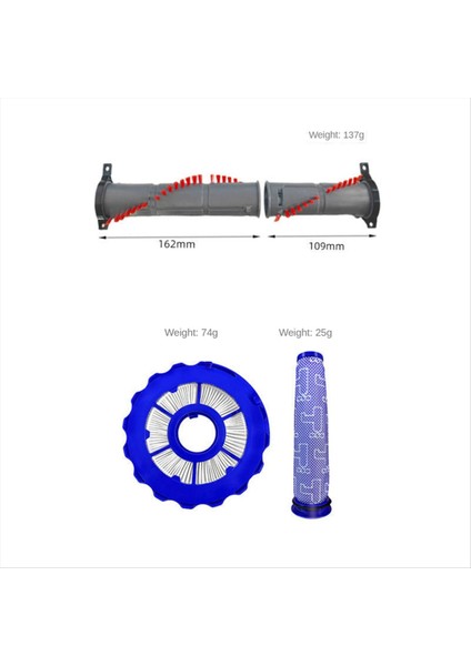 DC40 Dyson Için Yedekleme Fırça Filtresi DC40 Çok Katlı Hayvan Işık/ince Top Hayvan 923587-02 ve 92676-01 (Yurt Dışından) fiyatları