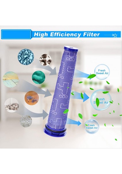 DC40 Dyson Için Yedekleme Fırça Filtresi DC40 Çok Katlı Hayvan Işık/ince Top Hayvan 923587-02 ve 92676-01 (Yurt Dışından) fırsatları