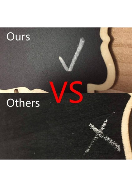 Mini Kara Tahta Tabelaları 60 Paket Çerçeveli Küçük Kara Tahta Etiketleri Şövale Standı Masa Numaraları Için Ahşap Tahta (Yurt Dışından) modelleri