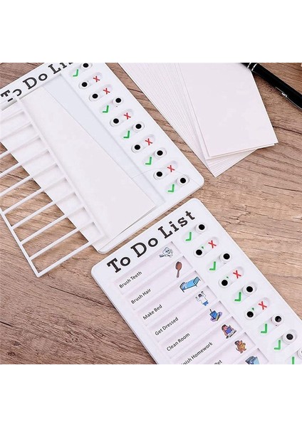 3 Memo Panosu Paket Çıkarılabilir Plastik Şey Grafiği Yapılacaklar Listesi 40 Kağıt ile Sürgülü Panolar (Yurt Dışından) indirimleri