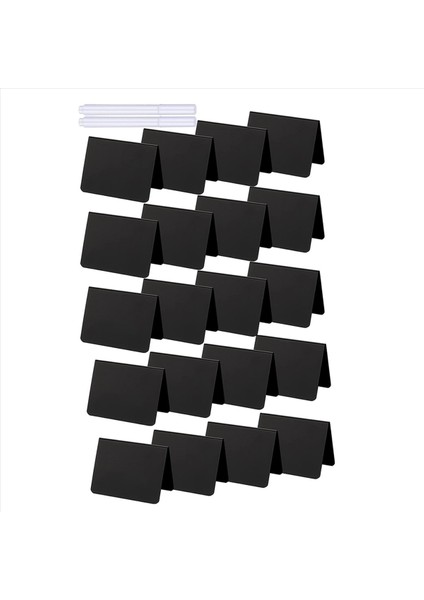 40 Adet Mini Kara Tahta Işaretleri A Şeklindeki Kara Tahta Tabloları Açık Büfe Etiketleri Pvc Silinebilir Tahtalar Beyaz Tebeşir Işaretleyicileri (Yurt Dışından) fiyatları