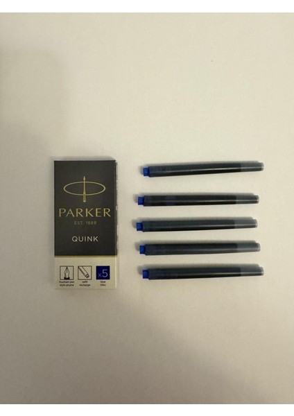 Mürekkep 1 Kutu 5 Adet Refil (Mavi) fırsatları