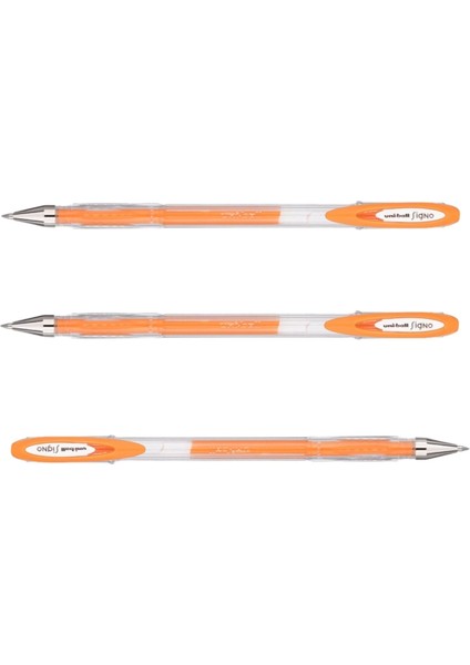Uniball Signo Angelıc Colour 0.7 Jel Kalem Turuncu ( Üç Adet )