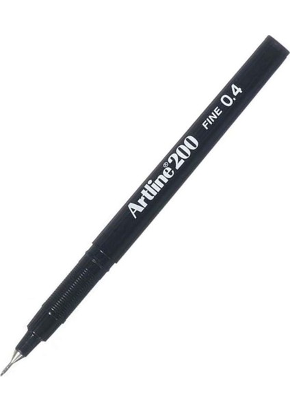 Unisex 200N Fine Keçe Uçlu Yazı Kalemi Uç:0,4 mm LV-A-EK-200N