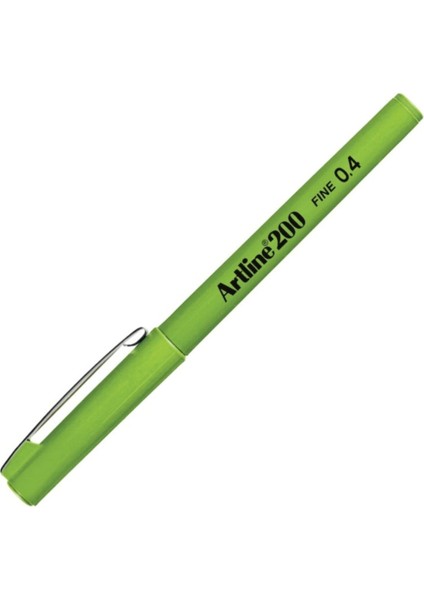 200 Fine 0.4 Fineliner Keçeli Kalem Fıstık Yeşili