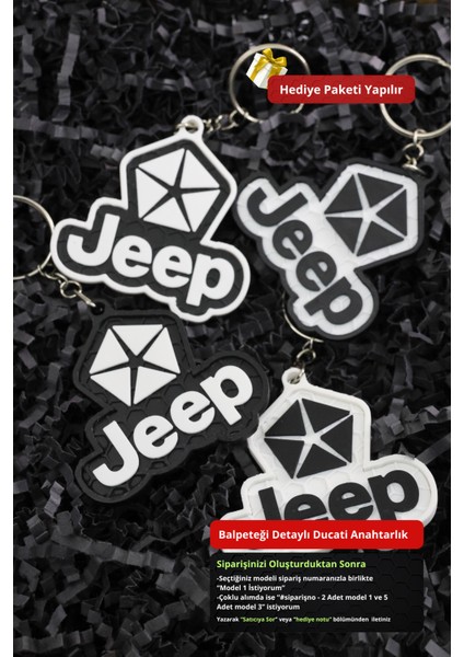 Jeep Araba Anahtarlığı - Model 1