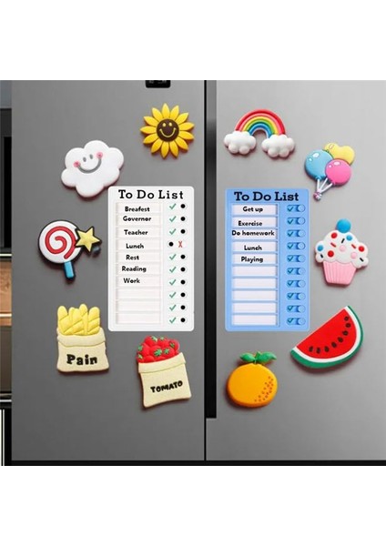 4pcs Yapılacak Liste Kuru Sökme Memo Listesi Listesi Kartı Şarkısı Grafiği Rv Liste Kartı 10 Kuru Sefer Kağıdı (Yurt Dışından) fiyatları