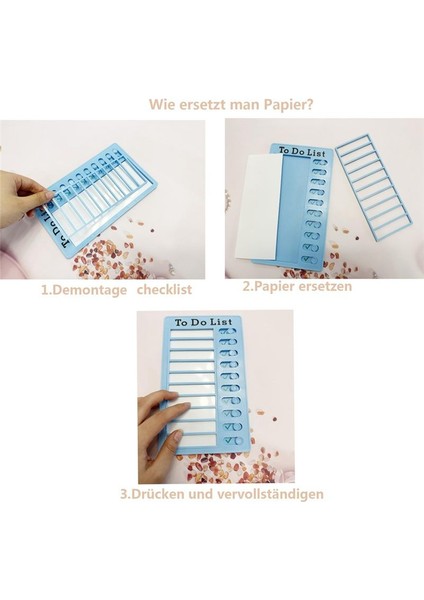 4pcs Yapılacak Liste Kuru Sökme Memo Listesi Listesi Kartı Şarkısı Grafiği Rv Liste Kartı 10 Kuru Sefer Kağıdı (Yurt Dışından) fırsatları