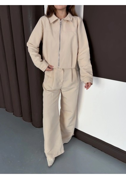 Trenç Takım Alt Üst Bej Ons fırsatları