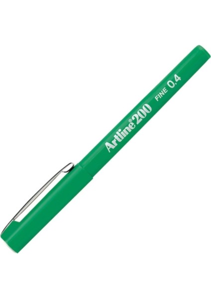 200 Fine 0.4 Fineliner Keçeli Kalem Yeşil