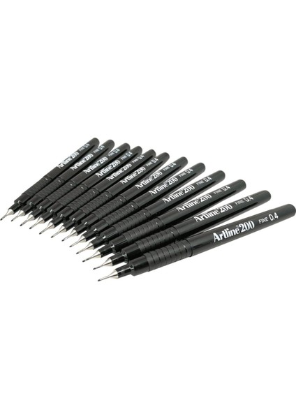 200 Fine 0.4 Siyah 12 Li Kutu fiyatları