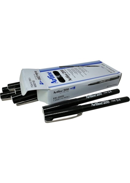 200 Fine 0.4 Siyah 12 Li Kutu modelleri