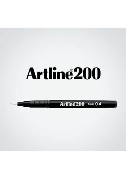 200 Fine 0.4 Siyah 12 Li Kutu fırsatları