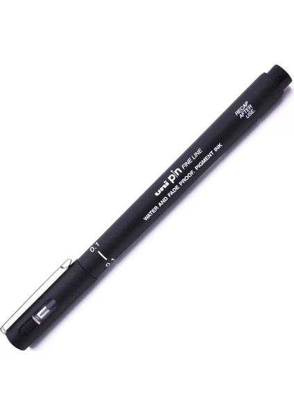 -Ball Pin Fine Line Teknik Çizim Kalemi 0.1 mm Siyah