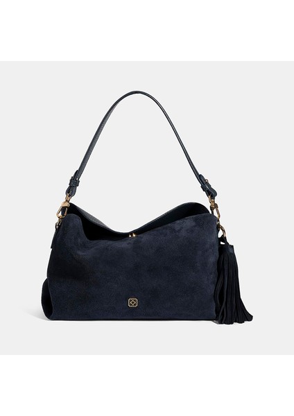 Kadın Lacivert Omuz Askılı El Çantası