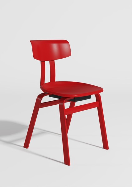 Axis Plastik Sandalye Kolay Temizlenebilir Yüzey Estetik Duruş Konforlu Oturuş