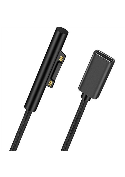 Surface Için 2x Naylon Örgütlü Surface Pro7 Go2 Pro6 5/4/3 Yüzey Dizüstü Bilgisayar Kitabı Için Usb-C Şarj Kablosu (Yurt Dışından) fırsatları