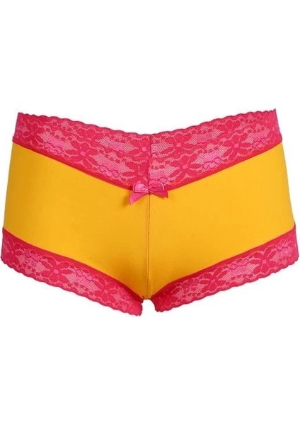 Kadın Pamuklu 2li Boxer Sarı fiyatları