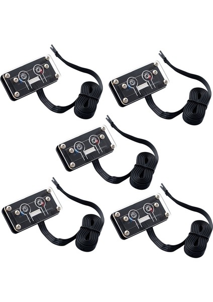 5x Masaüstü Bilgisayar Anahtarı Harici Güç Anahtarı Güç Düğmesi+Yeniden Başlat Düğmesi Pc Kılıfı Güç Kaynağı Düğmesi (Yurt Dışından)