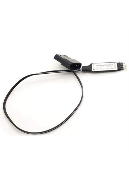 3x Bilgisayar Fan Aydınlatma Efekt Kontrolörü 5V 3-PIMLI/12V 4 Pimli Rgb Ekipman Tel Kontrolü/uzaktan Kontrolör Açık/kapalı (Yurt Dışından) fiyatları