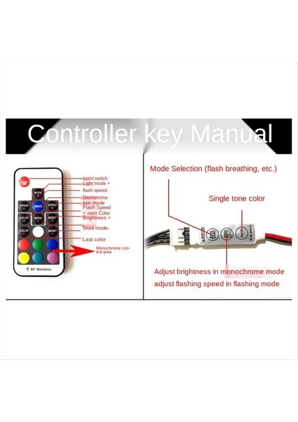 3x Bilgisayar Fan Aydınlatma Efekt Kontrolörü 5V 3-PIMLI/12V 4 Pimli Rgb Ekipman Tel Kontrolü/uzaktan Kontrolör Açık/kapalı (Yurt Dışından) indirimleri