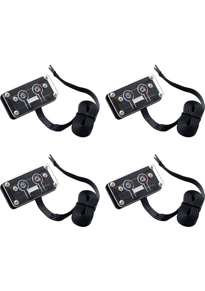 4x Masaüstü Bilgisayar Anahtarı Harici Güç Anahtarı Güç Düğmesi+Yeniden Başlat Düğmesi Pc Kılıfı Güç Kaynağı Düğmesi (Yurt Dışından)