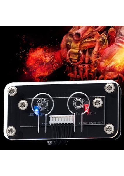 4x Masaüstü Bilgisayar Anahtarı Harici Güç Anahtarı Güç Düğmesi+Yeniden Başlat Düğmesi Pc Kılıfı Güç Kaynağı Düğmesi (Yurt Dışından) fırsatları