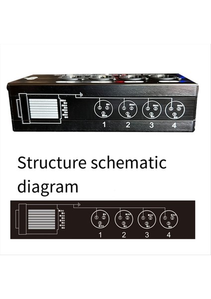 2pair 4 Kanallı 3 Pimli Xlr Ses ve Dmx Ağ Kablosu Genişletici DMX512 Ağ Sinyali Genişletici 2 Erkek+2 Kadın (Yurt Dışından) indirimleri
