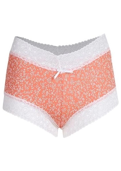 Kadın Pamuklu 2li Boxer Somon fiyatları