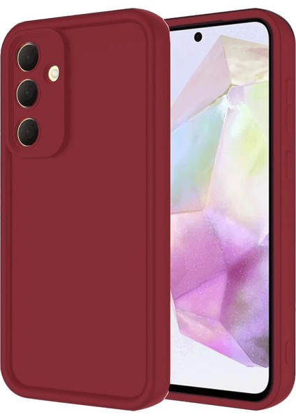 Samsung Galaxy A16 5g Kılıf Viera Silikon - Bordo