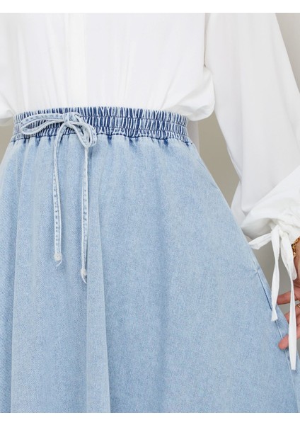 Beli Lastikli Ipli Kot Kloş Etek fiyatları