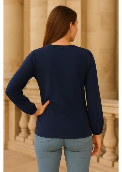 Büyük Beden Önü Dantel Detaylı Yumuşak Esnek Kumaş Bluz modelleri