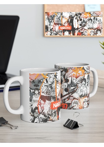 "naruto" Baskılı Porselen Kupa Bardak