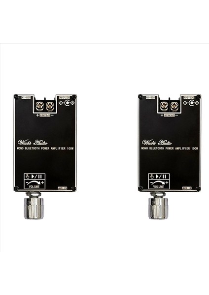 2x Mono 100W Bluetooth Ses Amplifikatör Kartı Tws Kutusu Işlevi TPA3116D2 Bt5 1 Stereo Ses Modülü DC7-24V ZK-1001B (Yurt Dışından)