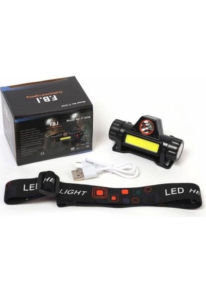 F-3434 Şarjlı Mıknatıslı Kafa Feneri modelleri