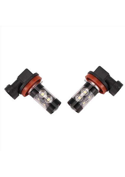 2'li Paket Yüksek Güçlü 50W Süper Parlak H11/H8 10-Smd LED Ampuller Araba Sis Farı Lambaları Için Yedek, Xenon Beyaz (Yurt Dışından) fırsatları