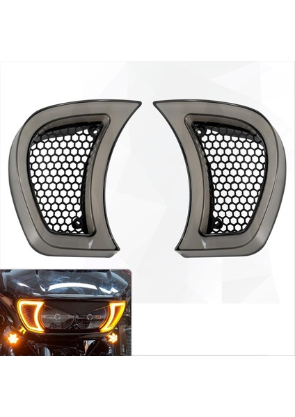 Road Glide Fltrx Special Fltrxs Cvo Ultra Fltru 2015-2023 Far Havalandırma LED Gösterge Yan Lambaları (Yurt Dışından) fiyatları
